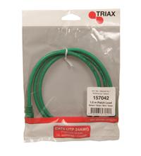 CAT6 Patch Leads Green 1.0m